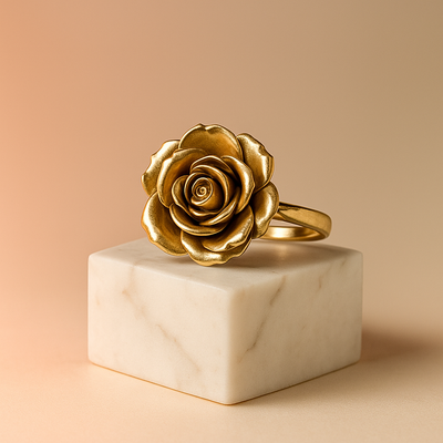 Gold Blossom Ring
